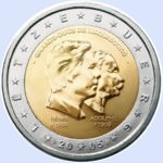 2 euros Luxembourg 2005